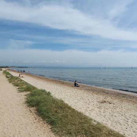 Appartement 6 Personnes Vue Mer 30 M De La Plage Hyères Buitenkant foto